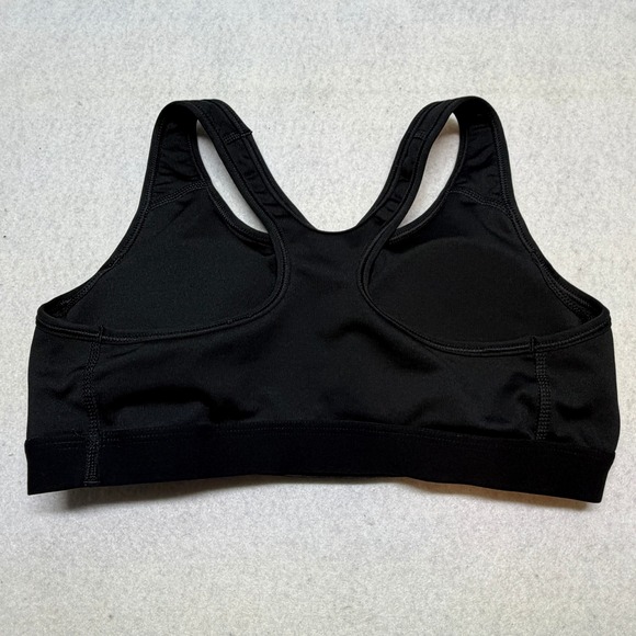 Nike Pro Sports Bra Racerback Dri-FIT Performance Padded Black Womens Size M - Picture 4 of 7